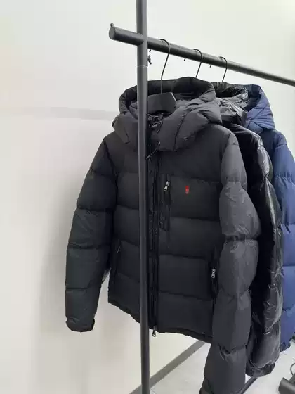 High-Quality down Jackets, Premium Version Rl Pony Logo down Jacket, Thickened and Warm