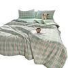 Washed Cotton Bed Bed Sheetss Four-Piece Quilt Cover Single-Piece Student Dormitory Single and Double Bedding Set Three-Piece Set for All Seasons