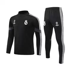 Real Madrid Long-Sleeved Adult and Children's Football Training Uniform Set Men's Leggings 2026 World Cup Real Madrid in Stock