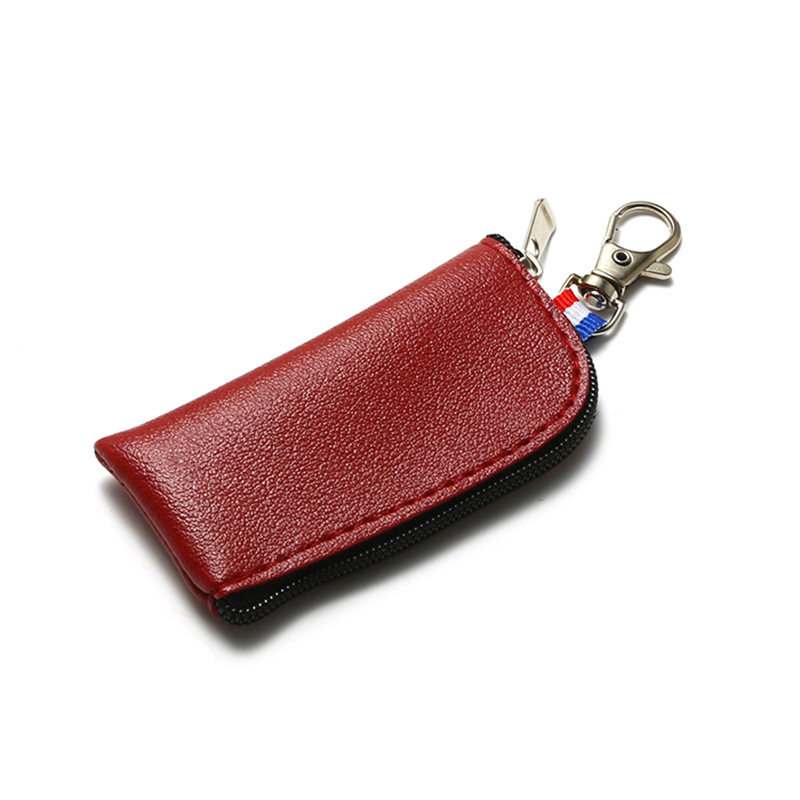 アンテナ老眼鏡ジッパーバッグ赤