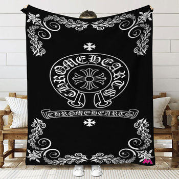 Factory Direct Cross-border Thickened Crohn Flannel Blanket Office Air Conditioning Storage Blanket Travel Blanket