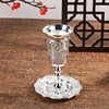 Small wine glass one Cup European-style advanced white wine glass creative household metal white wine glass retro creative small ornaments