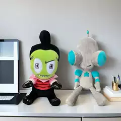 Cross-Border New Ebay 3D Alien Invator Invader.Zim Jim Plush Doll Toy