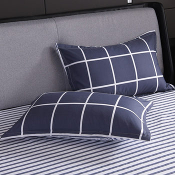 Pillowcase 40X60 Single Pack Summer Single and Double Pillow Liner Cover Single Pillowcase Household Non-Pure Cotton 100% Cotton