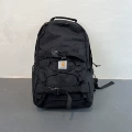 Kaha drawstring backpack: black