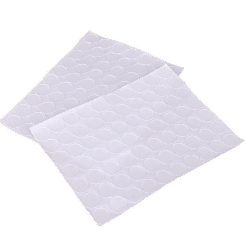 Round transparent acrylic double-sided adhesive nano die-cut non-marking dot glue car ornaments wedding balloon dot glue