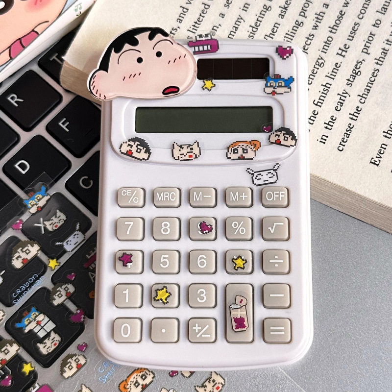 计算器创意可爱卡通学生办公文化用品高颜值迷你便携计算机批发