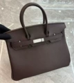 Ebony silver buckle [non-returnable, non-exchangeable]