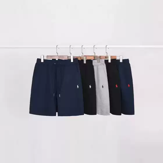 Pony Men's Five-point Pants Cotton Summer Loose Pants Hot-selling Thin plus size Sports Casual Shorts Breathable Outer