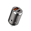 100W Car Charger Super Fast Charging 12-24V Universal Pd20W Apple Android Car Invisible Car Charger