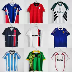 Paris Classic Retro Jersey Japan Ac Argentina Yugoslavia Jamaica England Football Uniform