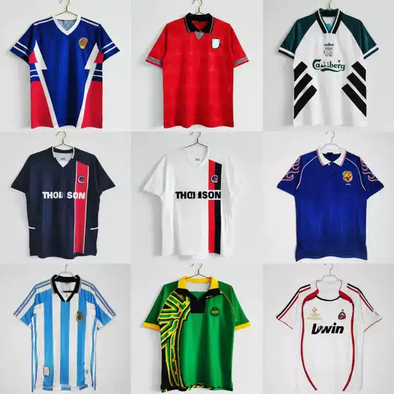 Paris Classic Retro Jersey Japan Ac Argentina Yugoslavia Jamaica England Football Uniform