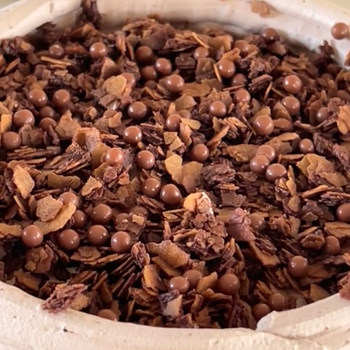 Cake Filling Chocolate Coated Crispy Crushed Filling Nut Crushed Dessert Baked Butter Crisps