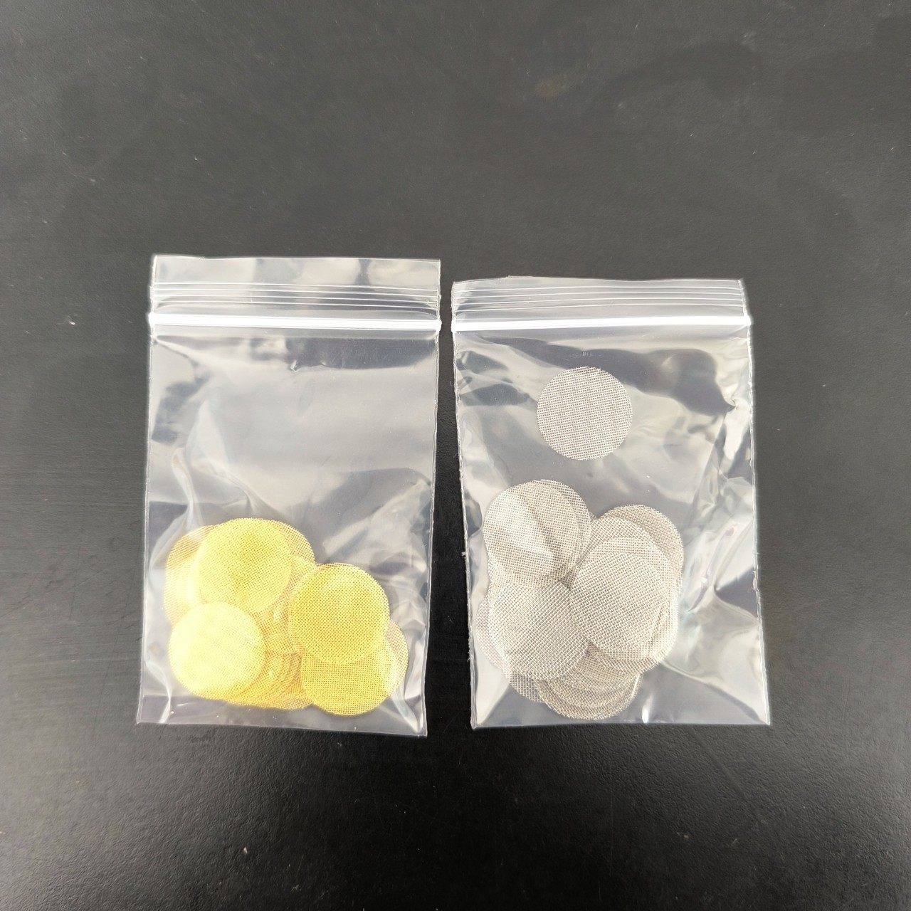 Stainless steel pipe combustion-supporting net hookah filter golden smoke filter filter spot wholesale