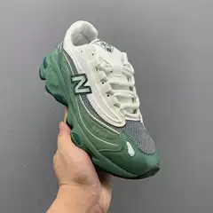 Putian Shoes Cross-Border High Quality 1000 Low-Top Retro Sports Shoes White and Green Men's and Women's Low-Top Casual Running Shoes