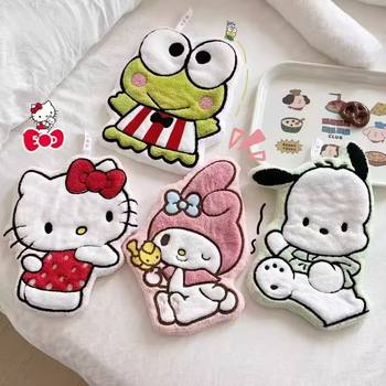 Manufacturer Wholesale Cartoon Style Coral Velvet Hand Towel Bathroom Bathroom Kitchen Living Room Decoration Children's Handkerchief