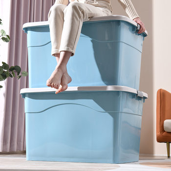 Household quilt clothes toy storage box storage box wholesale dormitory large storage box with wheels storage box manufacturer