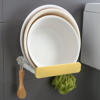 Washbasin storage rack bathroom wall-mounted punch-Free Basin rack bathroom bathroom basin storage rack toilet storage rack