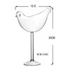 Creative Bird Wine Glass Bar Internet Celebrated Bird Cocktail Cup Personalized Alien Wine Glass Smoked Wine Glass Goblet