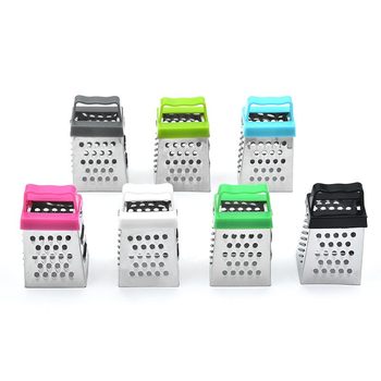 Factory wholesale multi-functional mini vegetable cutter vegetable potato shredder four-sided wire scraper stainless steel grater shredder