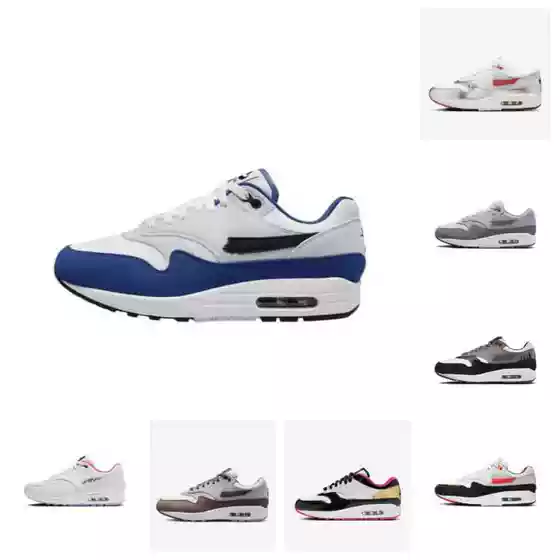 Student Shoes Max87 Air Cushion Shoes Retro Fashion Heightening Korean Board Shock-Absorbing Sports Running Shoes with Half a Size