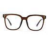 Cody news retro big frame glasses myopia frame 83017 anti-blue light flat lens tr90 glasses frame wholesale men