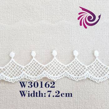 7.2cm bilateral tassel nylon mesh carving hole mesh lace DIY design cotton thread embroidery mesh accessories collar accessories