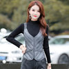 2025 Autumn and Winter Lightweight down Vest Women's Fashion Vest New Inner Wear Vest White Duck down Jacket Women's Trendy