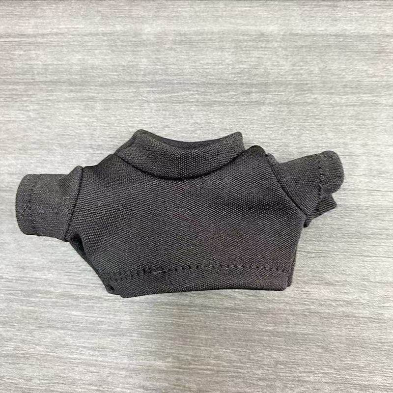 可爱迷你帆布包毛绒玩偶格子包西高地公仔扭棒小狗配饰格子裙娃衣