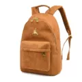 Suede khaki double pockets
