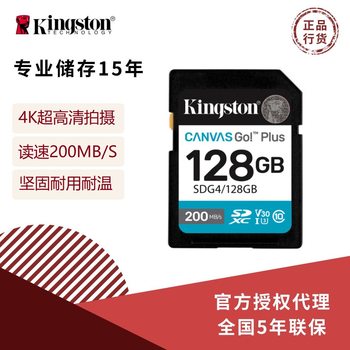 Kingston Sd Wholesale Sdg4 64g 128g 256g 512g U3 V30 4K Ultra High Definition Sd Card
