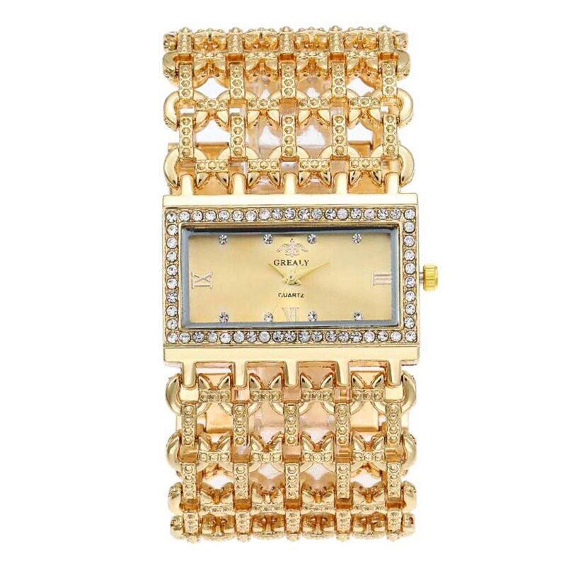 外国貿易売れ筋ファッションレディースブレスレットウォッチカジ...