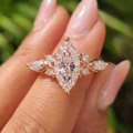 Marquise Cut Ring