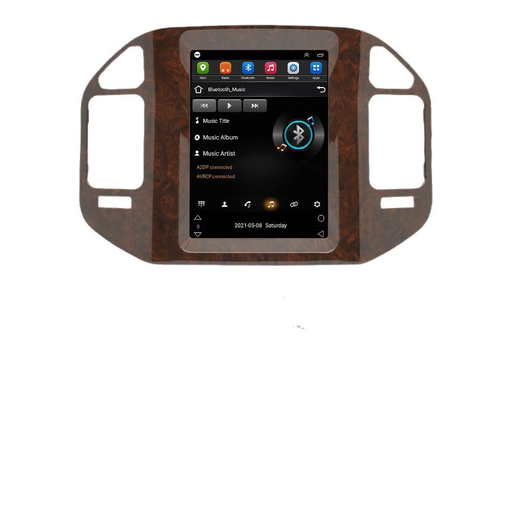 Suitable for 99-04 Mitsubishi Pajero V73 Android vertical screen car Large Screen 9.7 inch car navigator