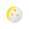 42mm Super Soft 24-Hole Hole Ball Two-Color Golf Swing Practice Ball Horseshoe Ball Floating Toy Hole Ball