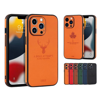 Suitable for iPhone 16, 15, 14 Pro, Reindeer Head iPhone 17 Skin Sticker, 12 Xr 11 Protective Case, 78 Cross-Border Hot Sale