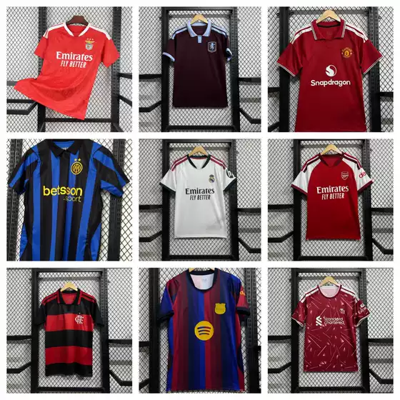2627 Season Barcelona Real Madrid Tottenham Inter Milan Manchester City Miami Arsenal Liverpool Fan Jerseys Football Uniforms
