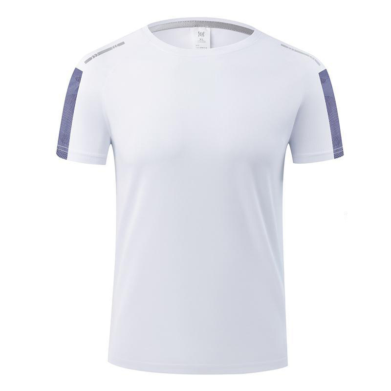 夏高品质圆领薄款透气速干T恤定制 户外运动跑步团建活动服印绣字