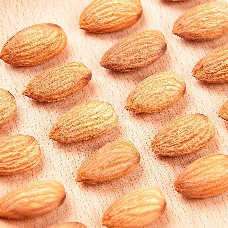 New Arrival Almond Kernels 500 Original Flavor Large Almond Salt-Baked Almonds Shell-Free Almond Snacks with Can Weight 250