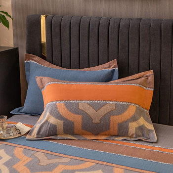 Cotton Pillowcase Pair of Grinding Pillowcase Single 48cm x 74cm Single Double Pillowcase Inner Pillowcase Winter 2
