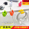 One-Piece Drop-Shipping Thumb Hook Fixing Clip for Wire Storage, Strong Adhesive, Cute, No-Punch Cable Organizer for Bedroom