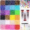 Amazon's Popular 40/28/24 Grids Ab Colorful Flats Jelly Resin Diamond Boxed DIY Nail Art Clothing Mobile Phone