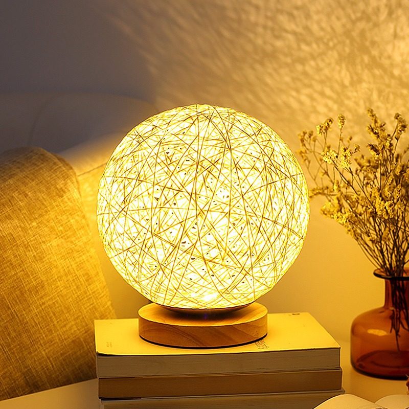 Voice Control Nightlight Bedroom Bedside Lamp Personalized Gift Decorative Atmosphere Lamp Lazy Fujiqiu Twist Table Lamp
