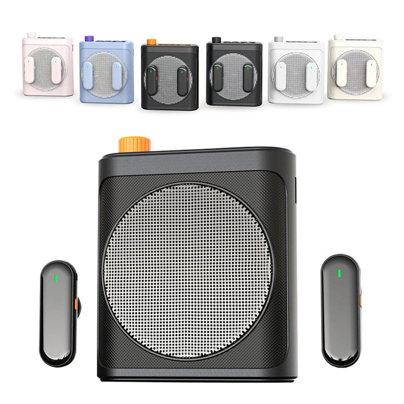 Amazon's New Product Little Bee Loudspeaker, Teacher-Specific Dual-Microphone Portable Ultra-Long Battery Life No-Howling Loudspeaker