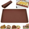 Food-Grade Silicone Cake Roll Mold for Oven, Food-Grade Swiss Roll Mat, Nougat Baking Tray, Hand Baking Tool