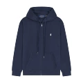 Sweatshirt royal blue white label