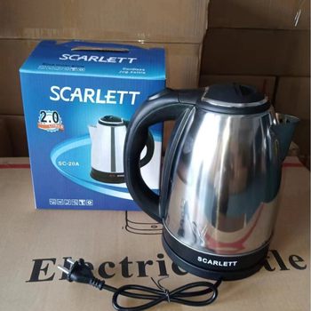 Foreign trade stainless steel electric kettle household kettle food grade automatic power off electric kettle factory in stock wholesale