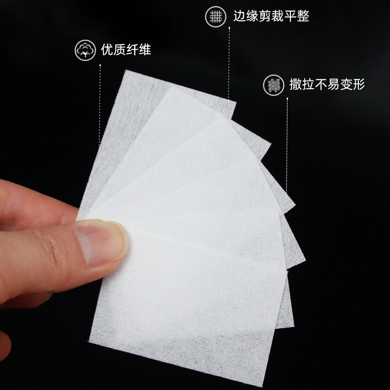 Zhi Mei Yi Manicure Nail Polish Remover Cotton Hard Cleaning Nail Gel Non-Shedding Cleaning Nail Polish Remover Pads Gel Nail Polish