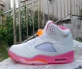White peach red