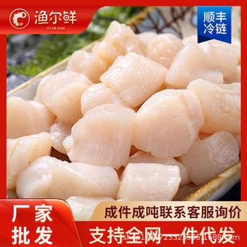 Fresh Quick-Frozen Scallop Columns, Frozen Scallop Columns, Extra Large Scallop Columns, Qingdao Scallop Diced Seafood Frozen